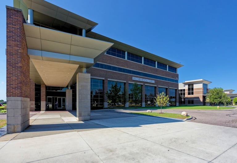 medical facility entrance