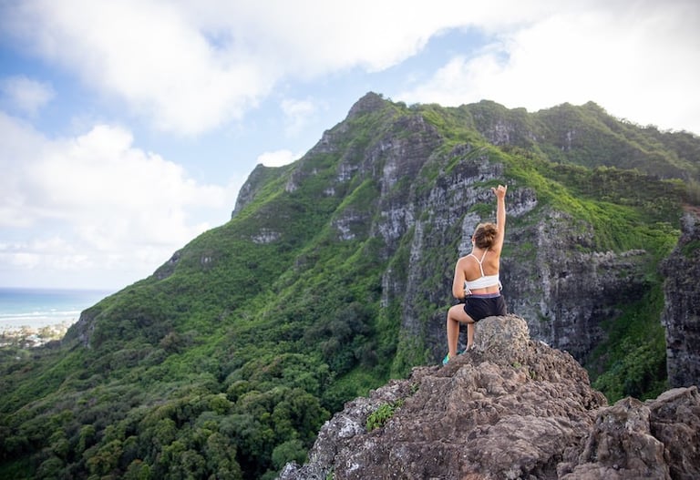 Crouching Lion Hike O'ahu Hawai'i