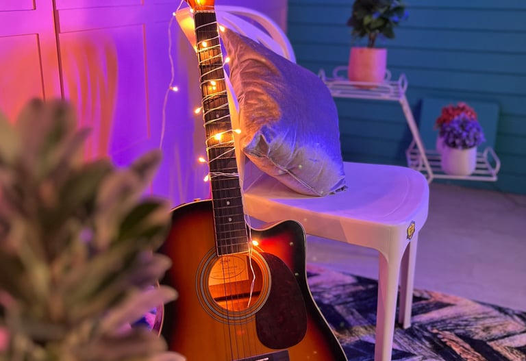 Z studios guitar shot