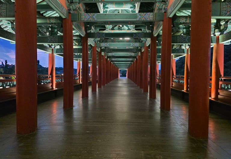 Woljeonggyo Bridge walkway