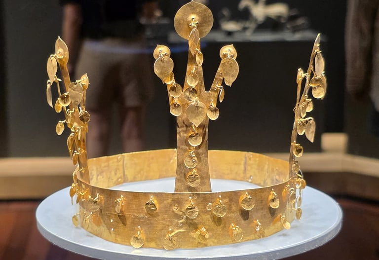 Silla gold crown