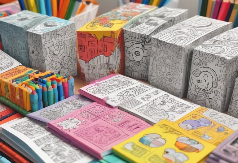 An engaging children's storybook illustration with vibrant characters.