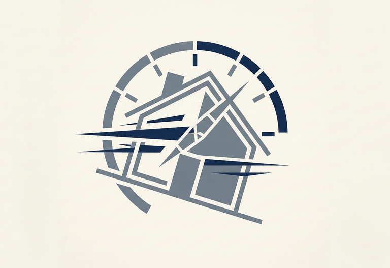 Ilustración sobre comprar una vivienda con demasiada prisa