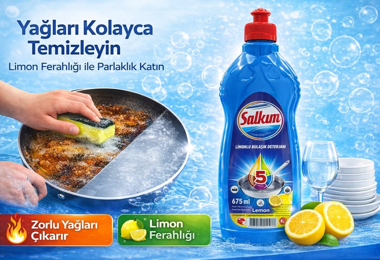 Salkım 675 gr sıvı bulaşık deterjanı