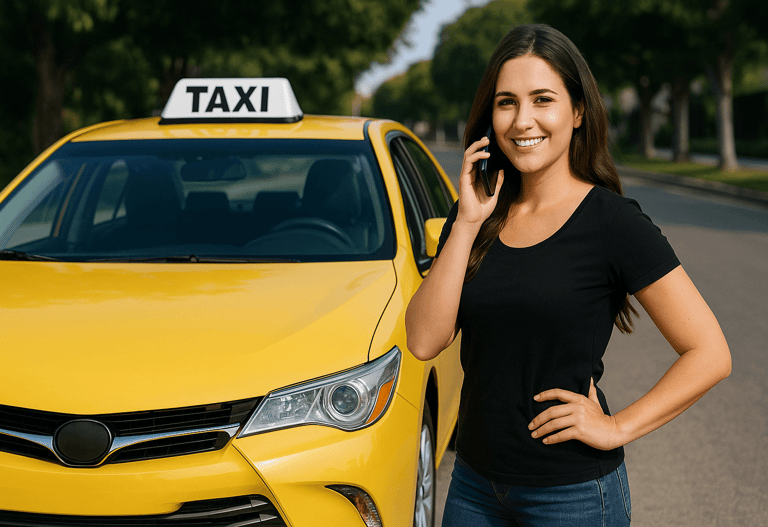 contact yellow cab taxi service in Orange County