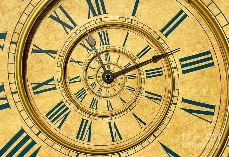timeless clock face