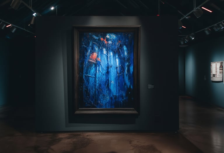 Arte contemporáneo, 2026, "Dusty blood", Saatchi Gallery London