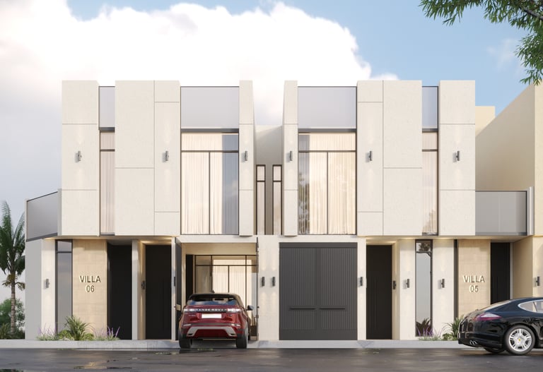 مشروع 51 بحي المهدية فلل مودرن بمساحات مختلفة