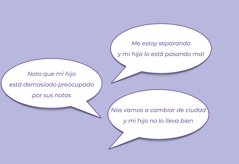 Me estoy separando y mi hija lo está pasando mal