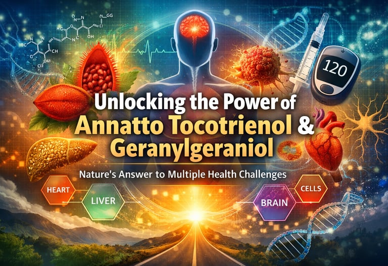 Unlocking the Power of Annatto Tocotrienol & Geran ylgeraniol