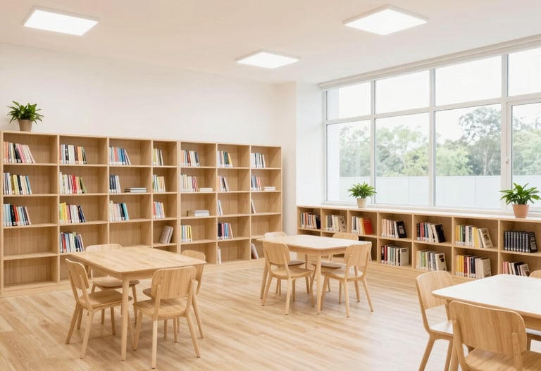 Bright living room with modern inventory