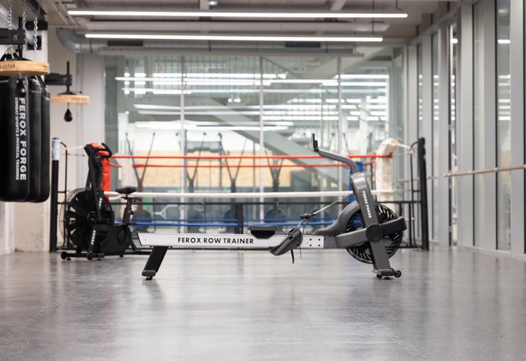Photo équipement sportif rameur