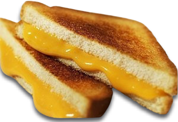 Grilled Cheese Sandwich with Yellow Cheddar Cheese
