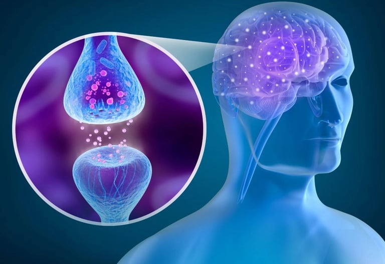 grafica relativa ai neuroni ed al processo di sensibilizzazione centrale