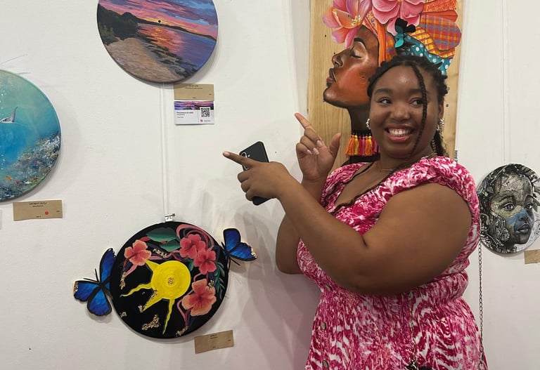 Galerie UKA Loïse Désir Loise artiste caraïbes