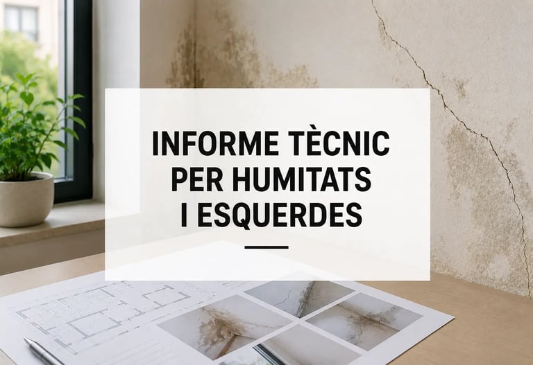 informe tècnic d'humitats i esquerdes peritatge