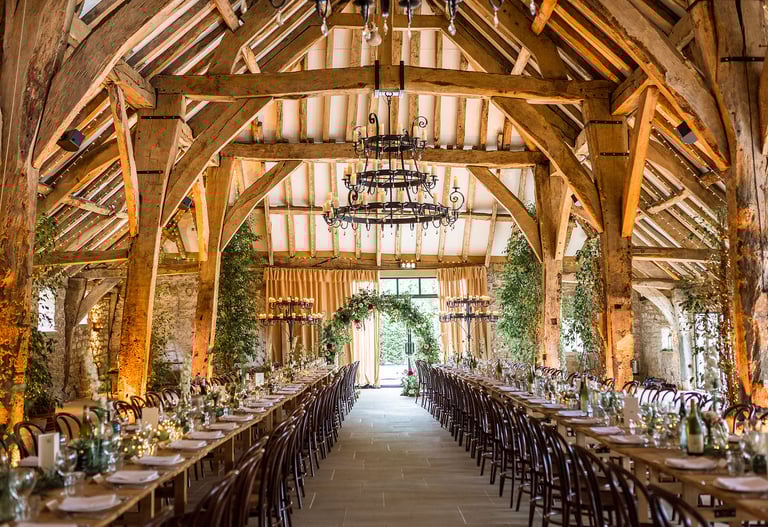 the tithe barn surrey wedding venue