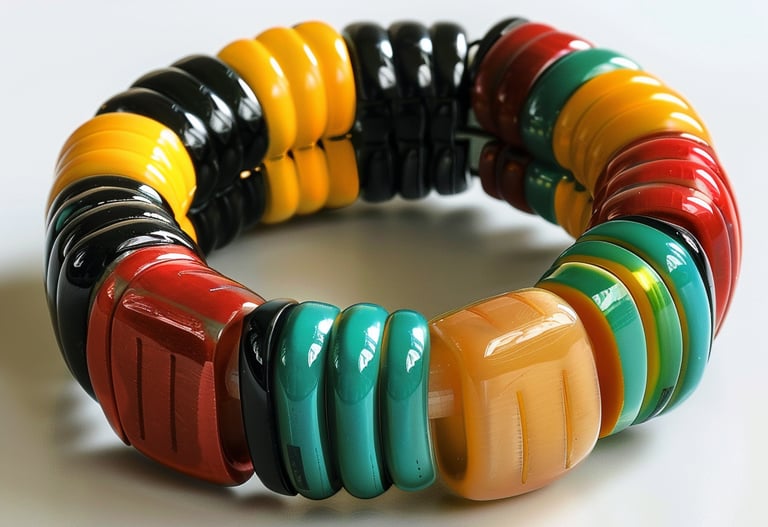 Vintage Early Plastic Bakelite Bracelet