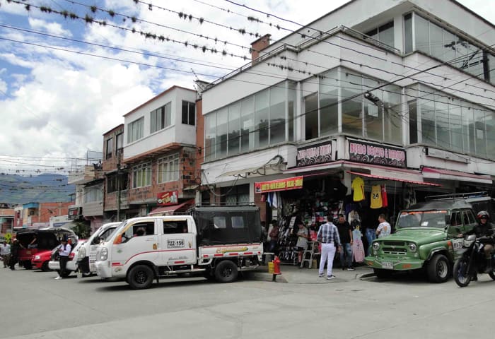paradero transporte de Cajamarca a Anaime