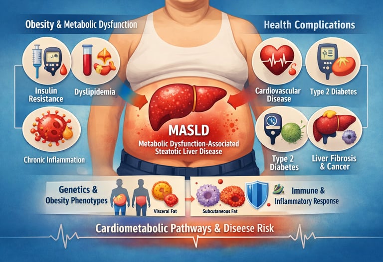 How Obesity Drives Metabolic Dysfunction-Associated Steatotic Liver Disease: New Research Insights