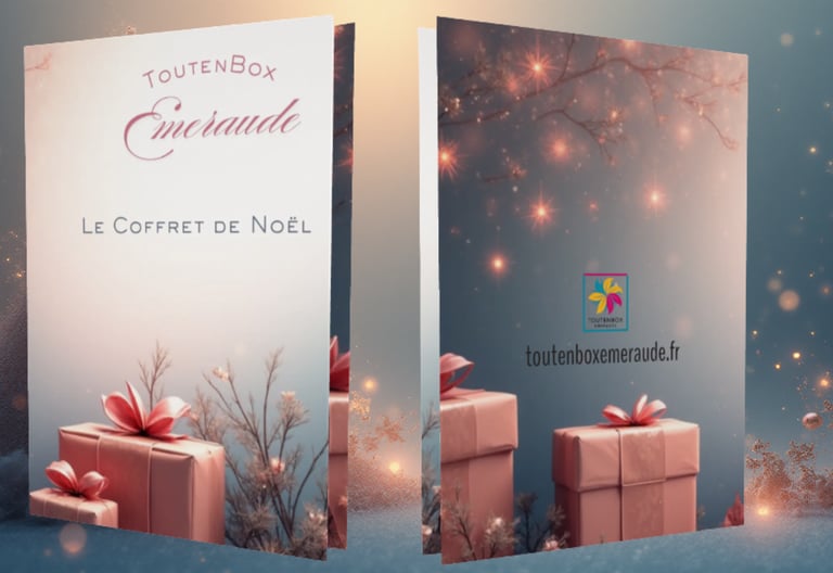 coffret de noël toutenboxxemeraude