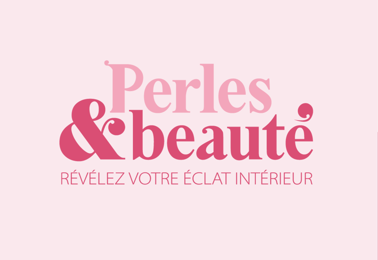 Logo - identité visuelle - Perle et Beauté - Institut  - Amy Atelier Graphique