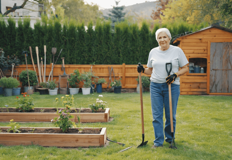 senior gardening equipment