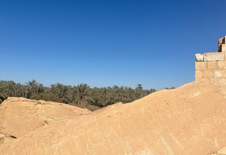 TEMPLO DE AMON OASIS DE SIWA COM AGENCIA GUIA DE EGITO .
