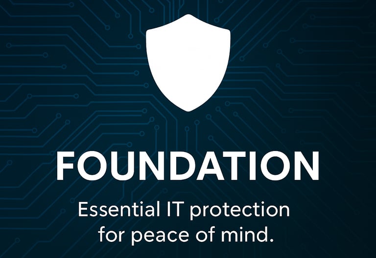 a shield with the words foundation for the foundation