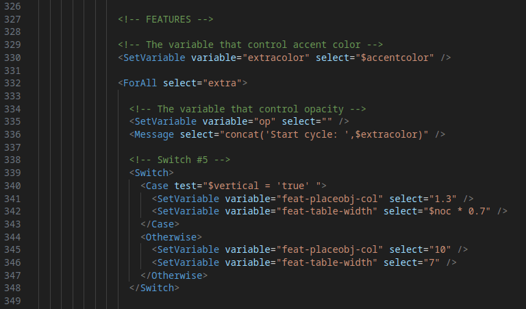 Screenshot of the real AGL code; additional module can be created upon request.