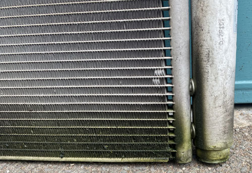Leaking Vauxhall Mokka Condenser