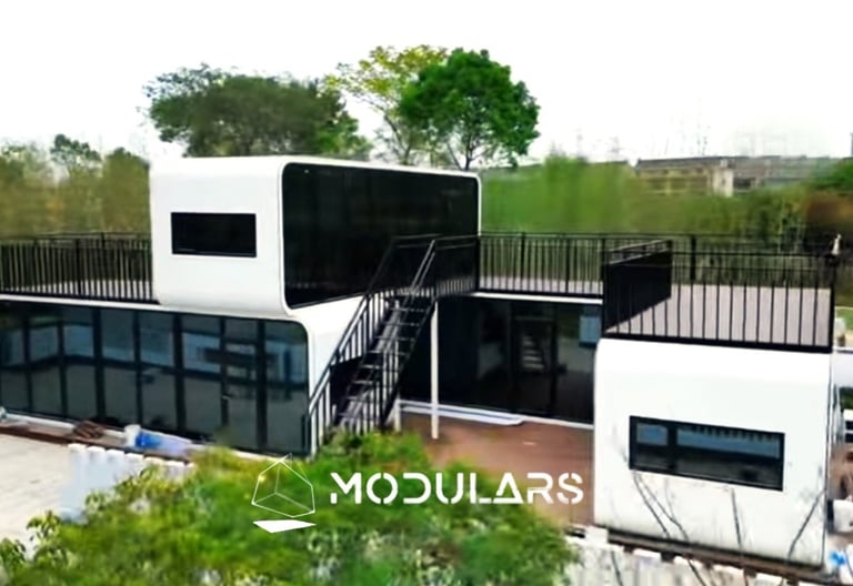 Vivienda modular, casa modular prefabricada doble piso personalizable Modulars VMP