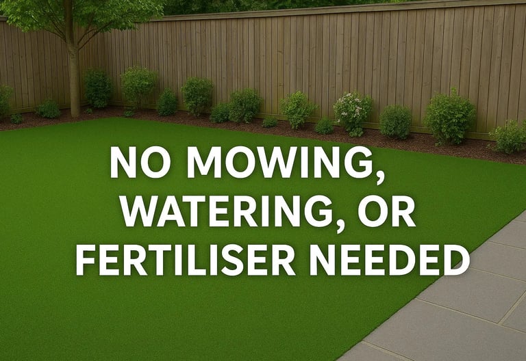 Imagine a perfect Reading garden with no mowing or watering—that’s the benefit of artificial grass