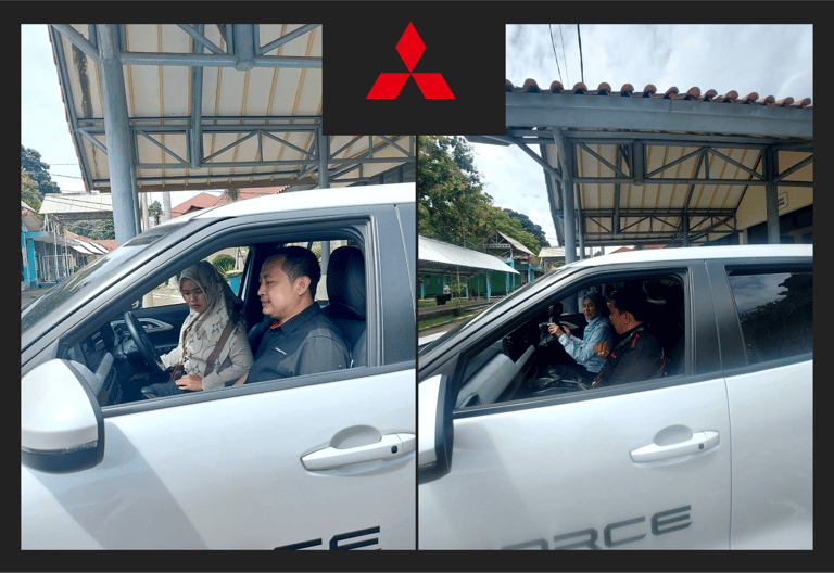 Gambar Test Drive Mitsubishi