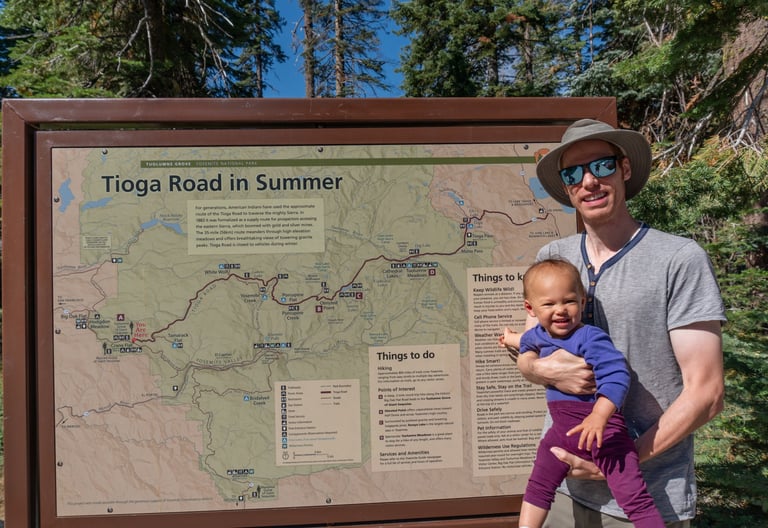 Tuolumne Grove road sign