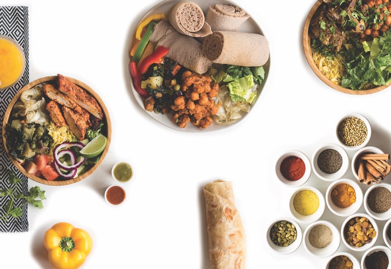 Hoyo's Kitchen Food Styling Photoshoot