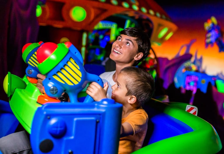 Buzz Lightyear attraction 
