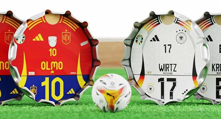Chapas con su numeración  de fútbol-chapas