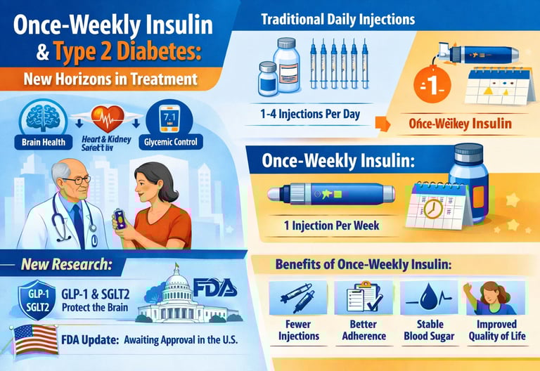 Once-Weekly Basal Insulin in Type 2 Diabetes: Clinical Benefits, Evidence, and Practical Considerati