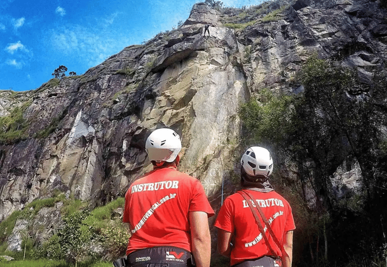 Rapel na Pedreira do Dib - 70 metros