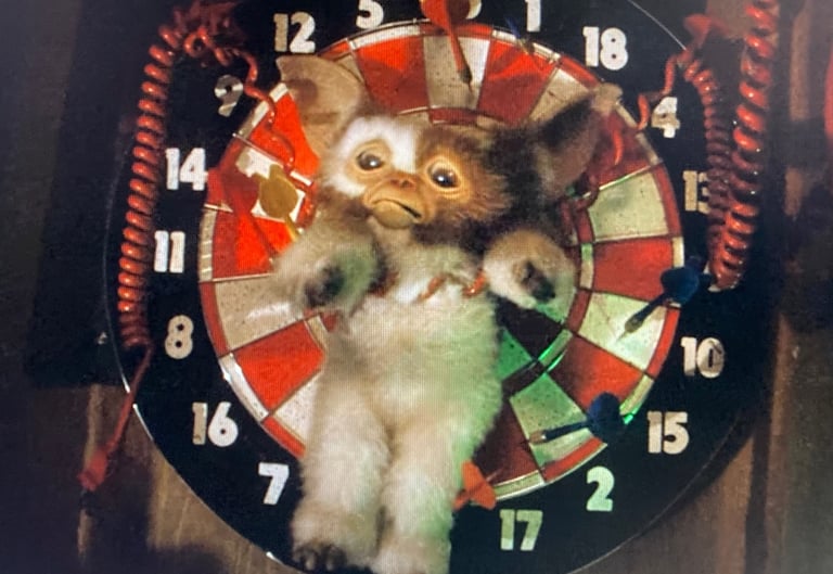 Gremlins - Not a Bull's Eye, a Mogwai.