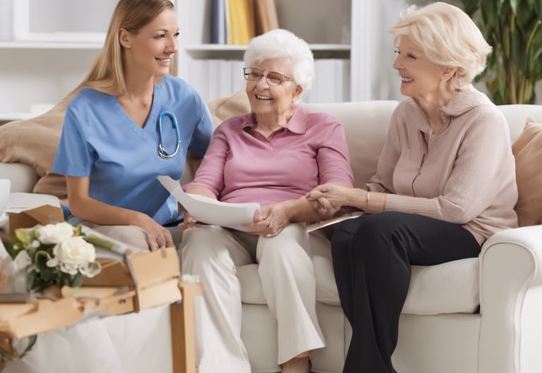 bartender standing beside table