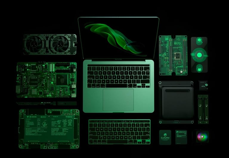 MacBook Air battery swelling repair service near Twin Hills Dr Madison TN