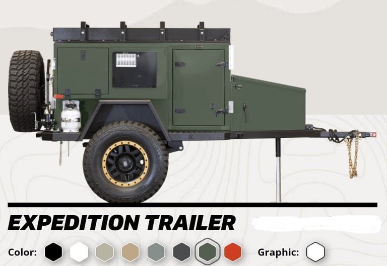 turtleback expedition trailer for sale at hawkes outdoors in texas