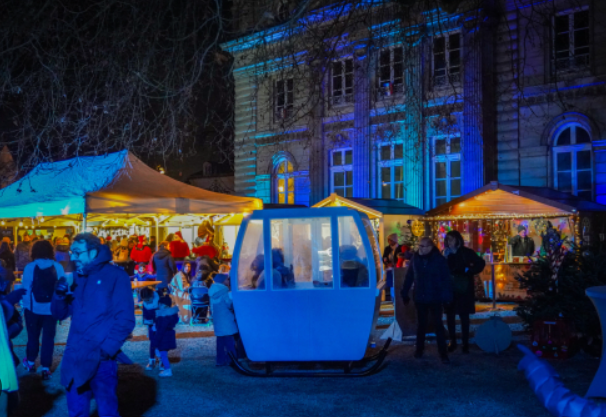 un marché de noel