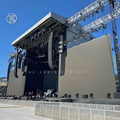 "Live concert event production by The Kabir Company"