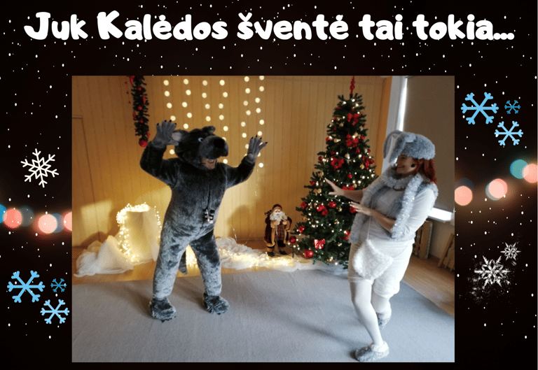 Juk Kalėdos šventė tai tokia, Kalėdų programa vaikams