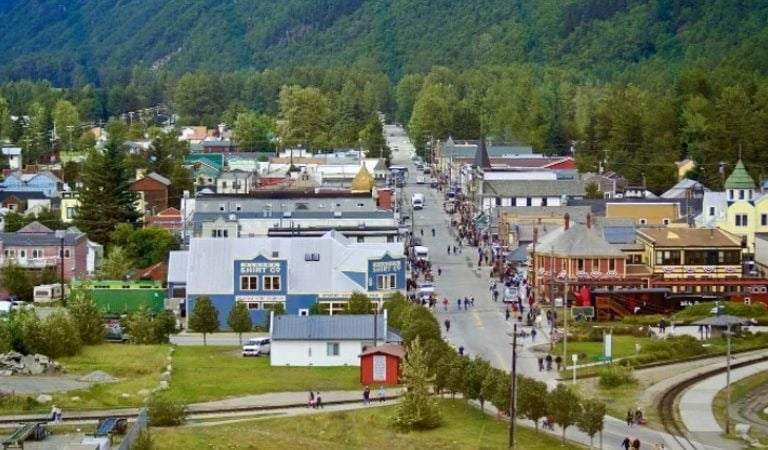 Downtown Skagway, Alaska 