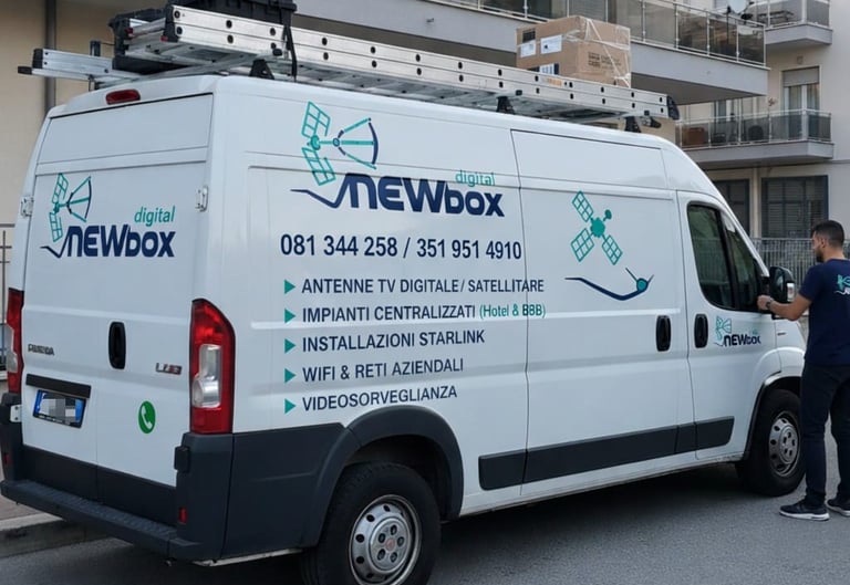 New Digital Box - Antennista Specializzato Impianti TV e Satellite a Scafati e Pompei 