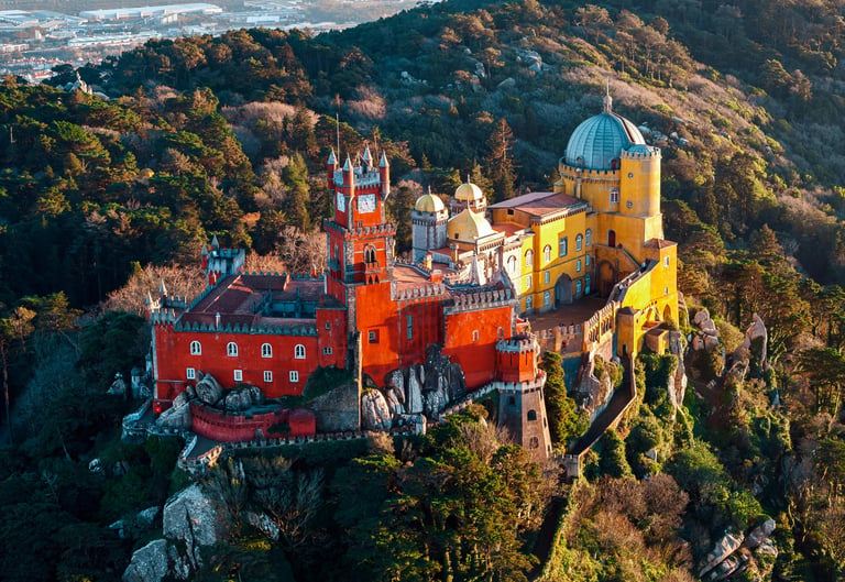 Pena Palace in Sintra, Portugal